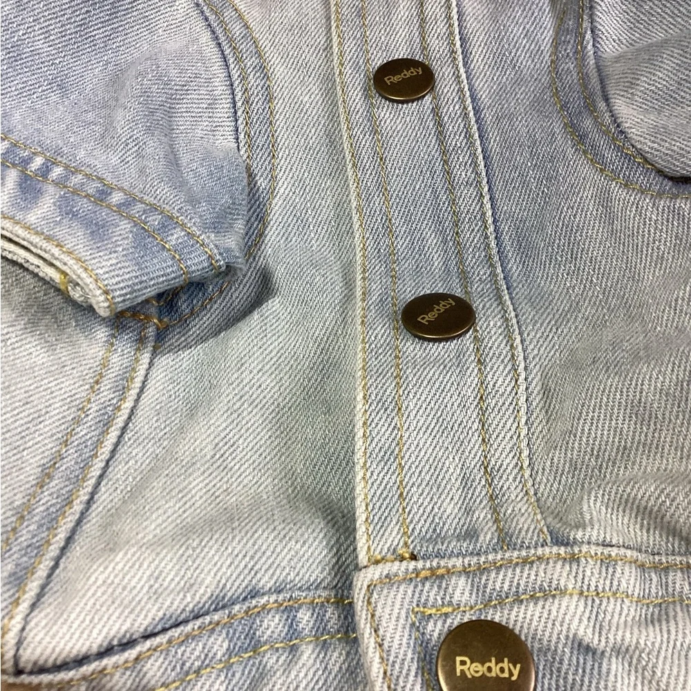 Reddy Denim Dog Jacket Light Wash Medium